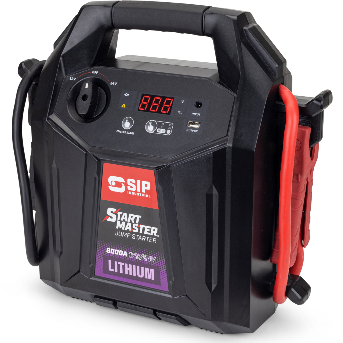 SIP 8000A 12V/24V Lithium Jump Starter